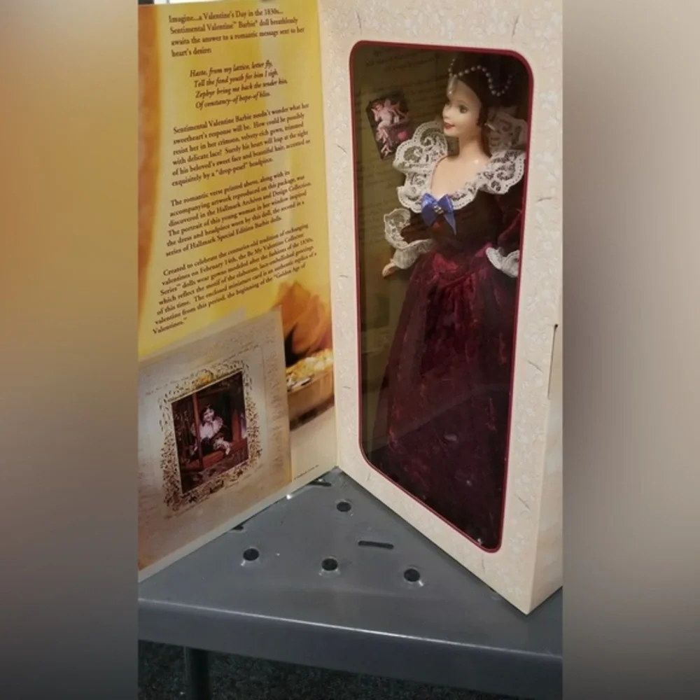 NIB Sentimental Valentine Barbie Limited Edition